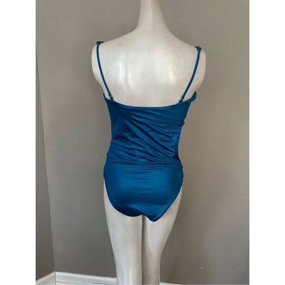 AGUA BENDITA Maui Menfis Cutout One Piece Swimsuit XL $160 - Picture 8 of 10